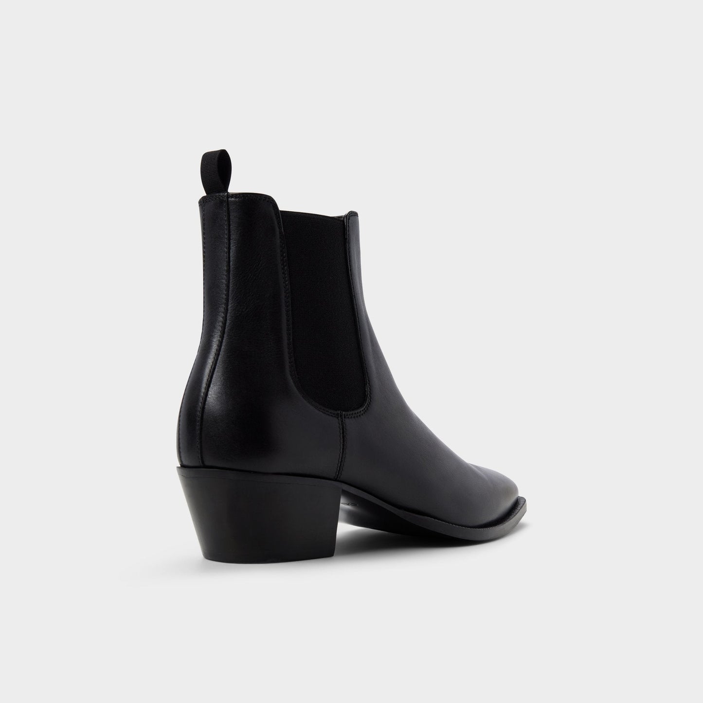 Jako in Black - Chelsea boot, Block heel - Black