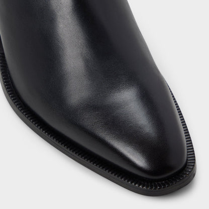 Jako in Black - Chelsea boot, Block heel - Black