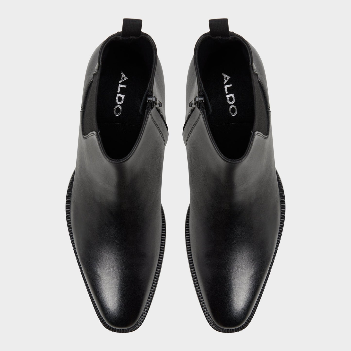 Jako in Black - Chelsea boot, Block heel - Black