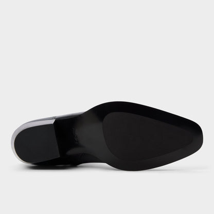 Jako in Black - Chelsea boot, Block heel - Black