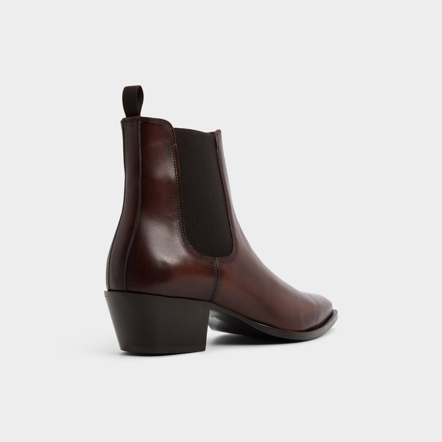 Jako in Brown - Chelsea boot, Block heel - Brown
