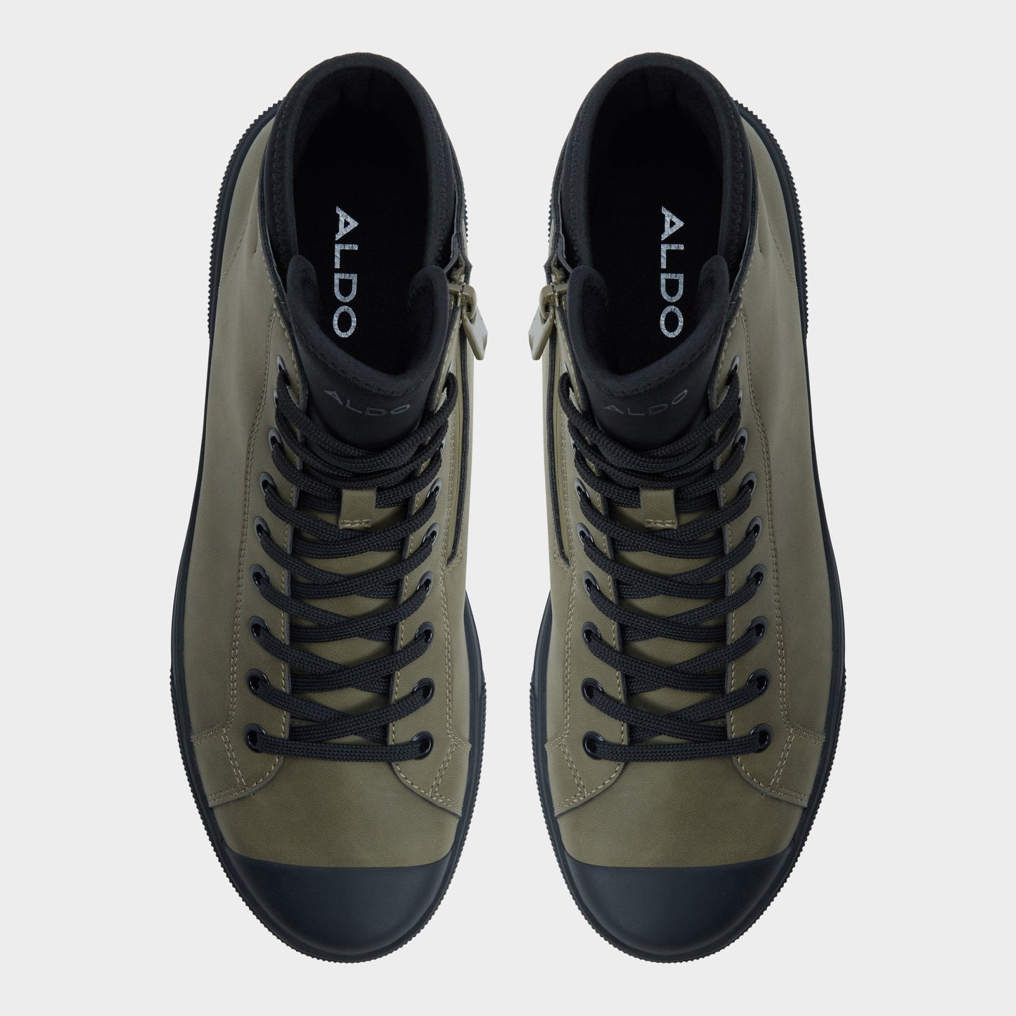 Esttanqueiro in Olive - Lace-up boot, Cup sole - Olive