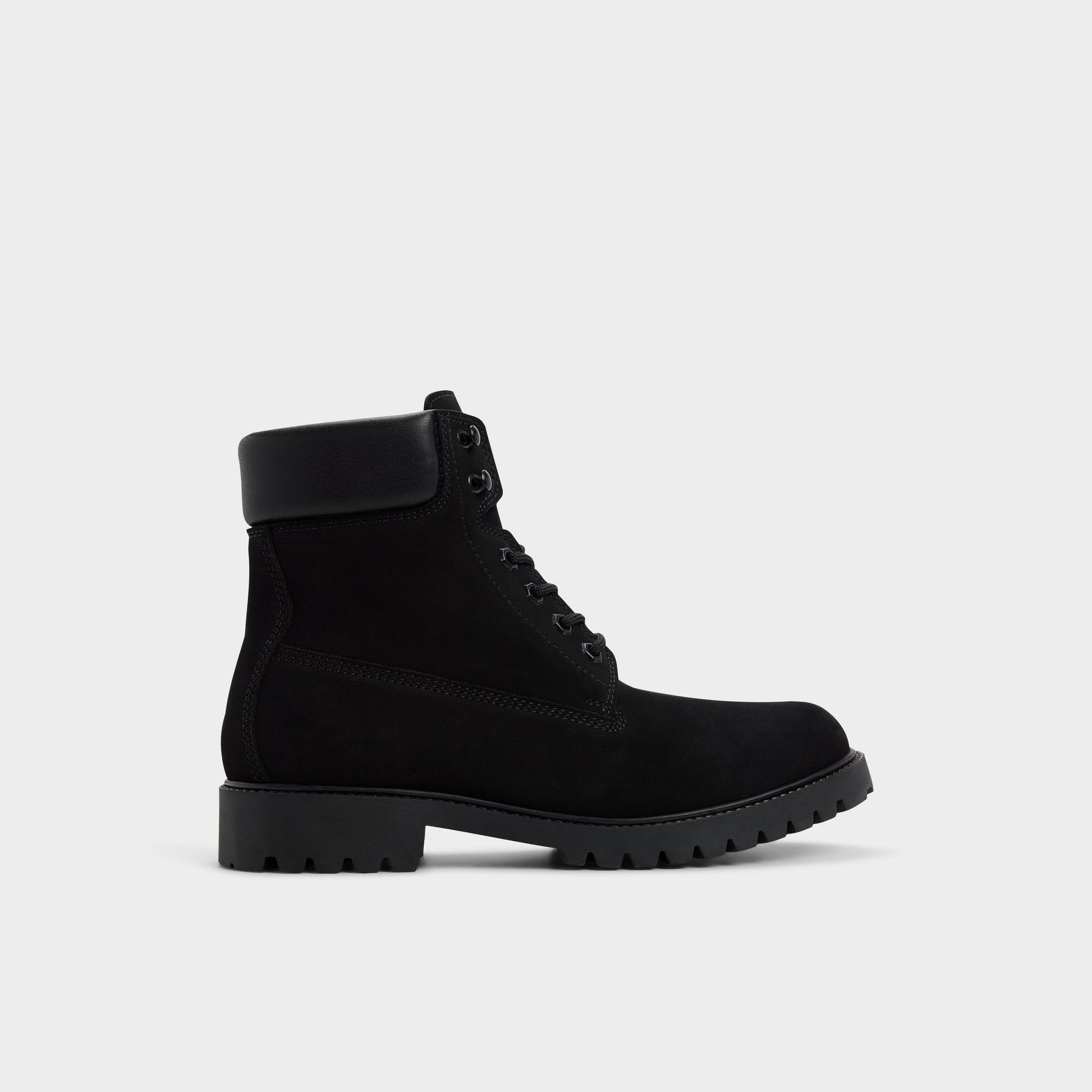 Tavares in Black - Lace-up boot - Black