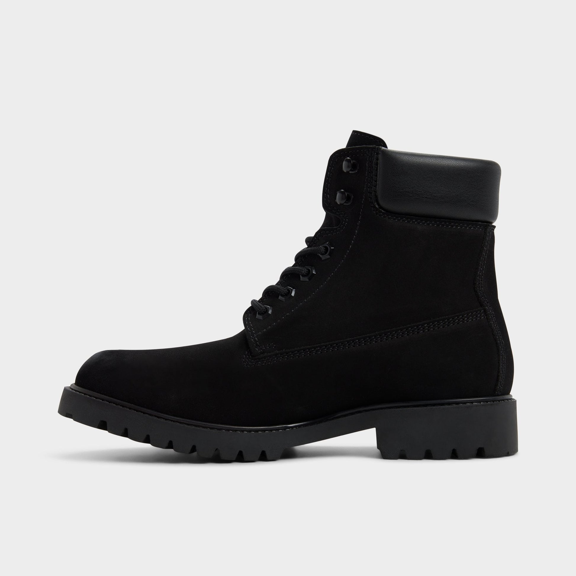 Tavares in Black - Lace-up boot - Black