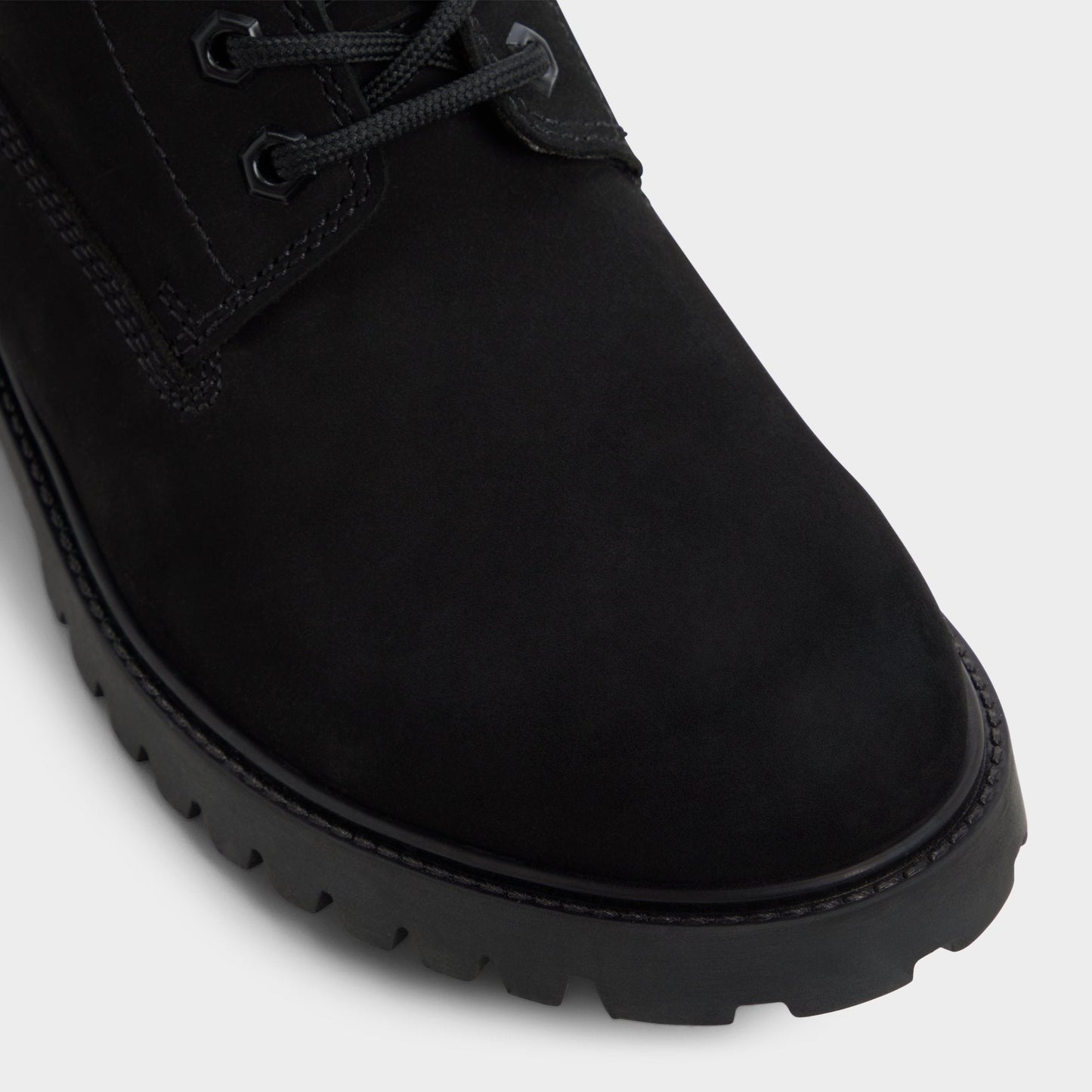 Tavares in Black - Lace-up boot - Black