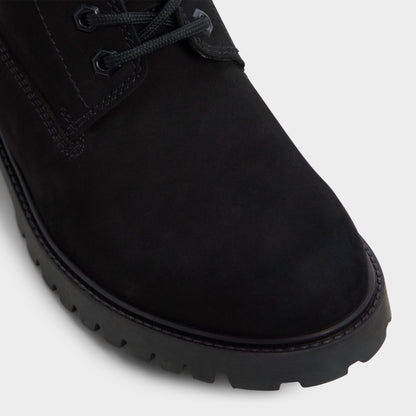 Tavares in Black - Lace-up boot - Black