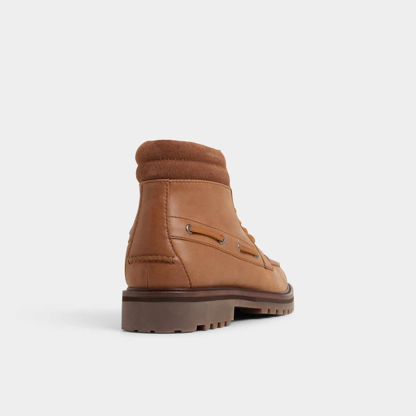 Farrell in Cognac - Combat boot, Lug sole - Cognac