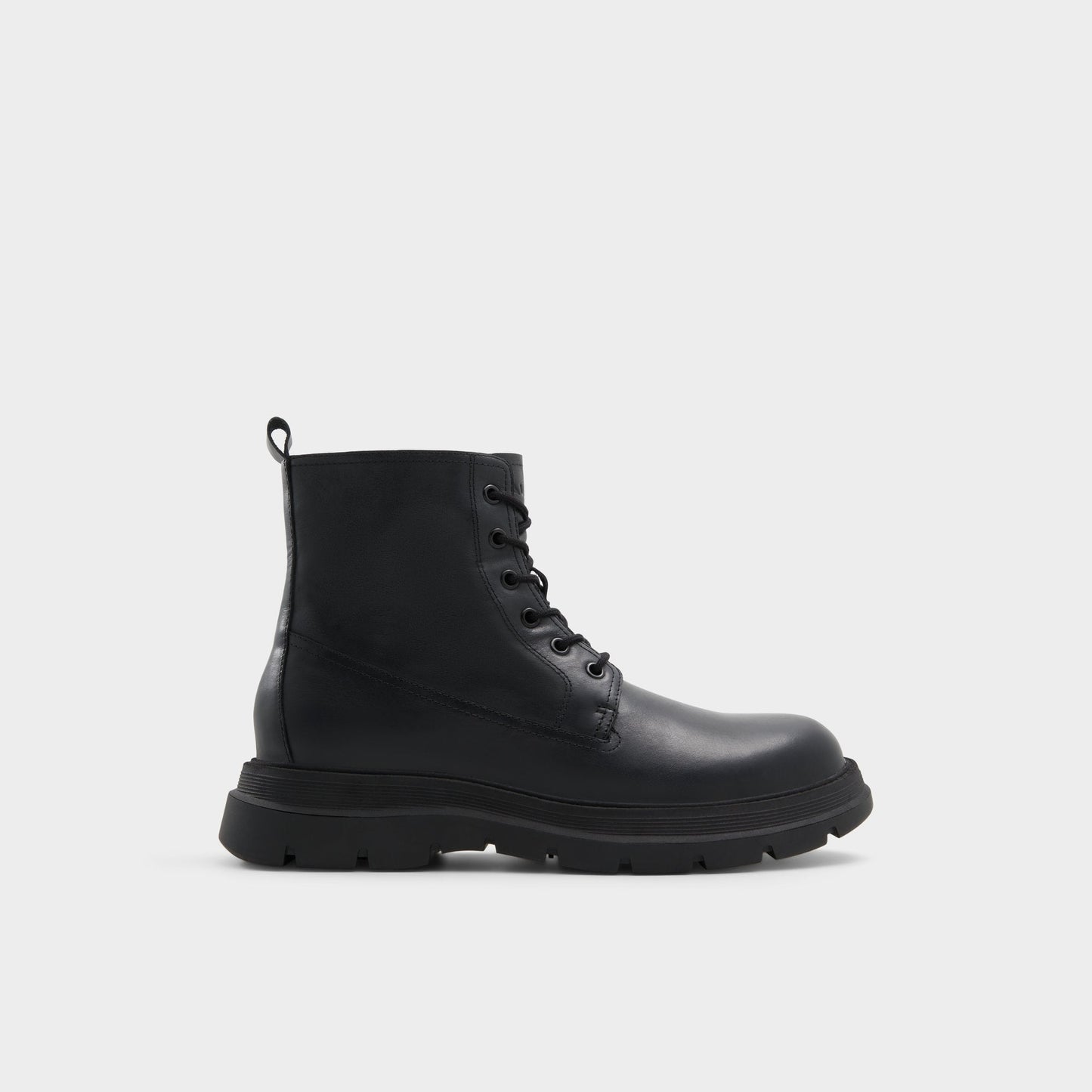 Reish Black Men's Lace-up boots - Lace-up boot, Lug sole - Black