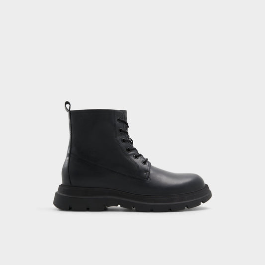 Reish Black Men's Lace-up boots - Lace-up boot, Lug sole - Black