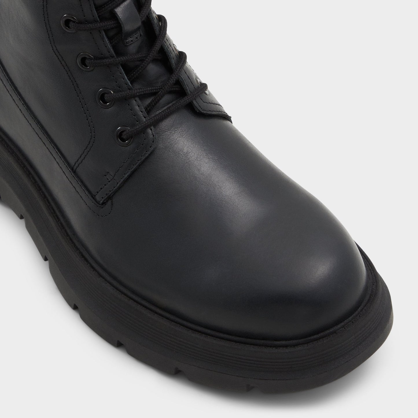 Reish Black Men's Lace-up boots - Lace-up boot, Lug sole - Black