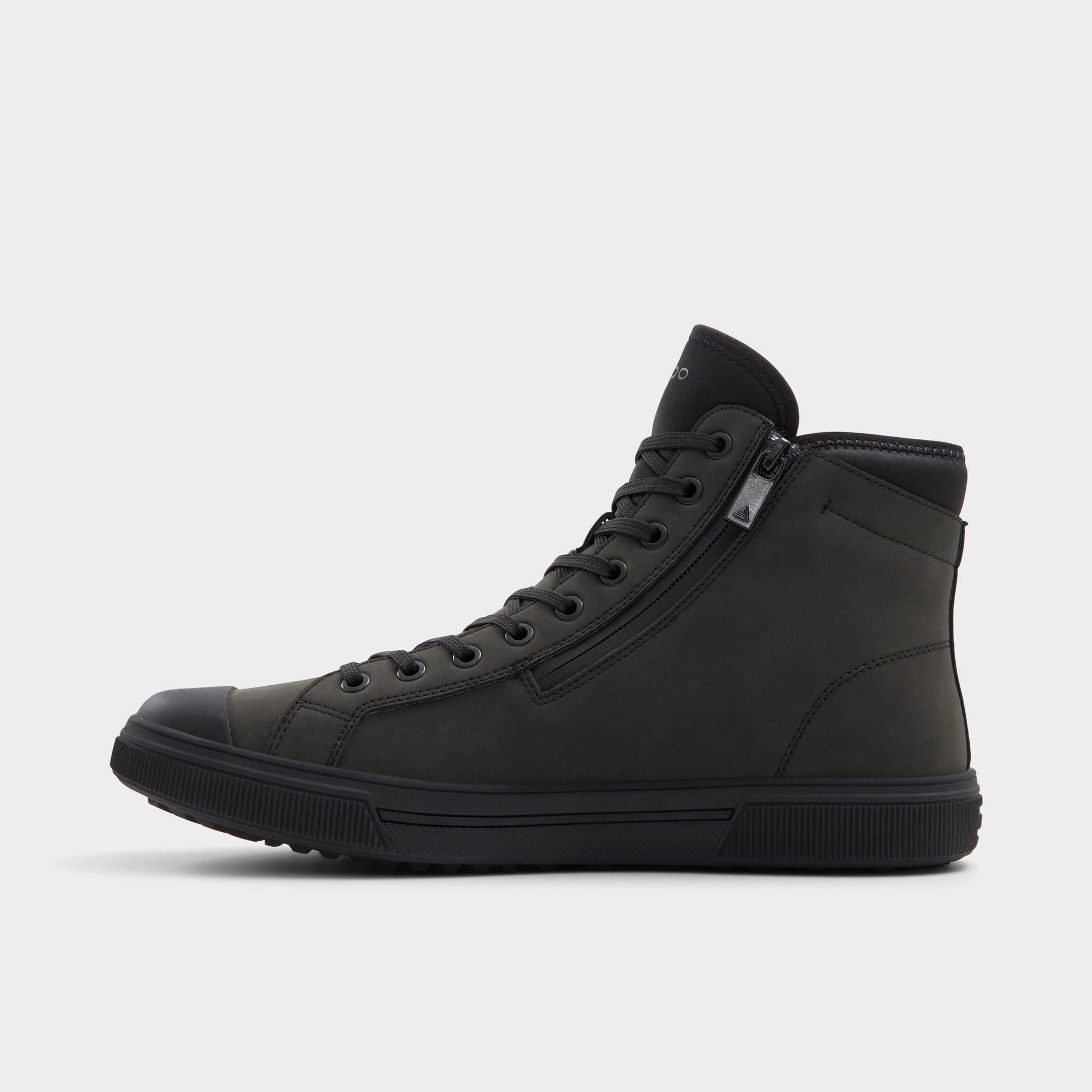 Estanqueiro Black Overflow Men's Lace-up boots - Lace-up boot, Cup sole - Black Overflow