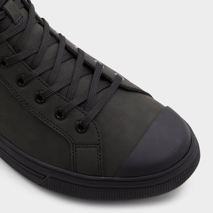 Estanqueiro Black Overflow Men's Lace-up boots - Lace-up boot, Cup sole - Black Overflow