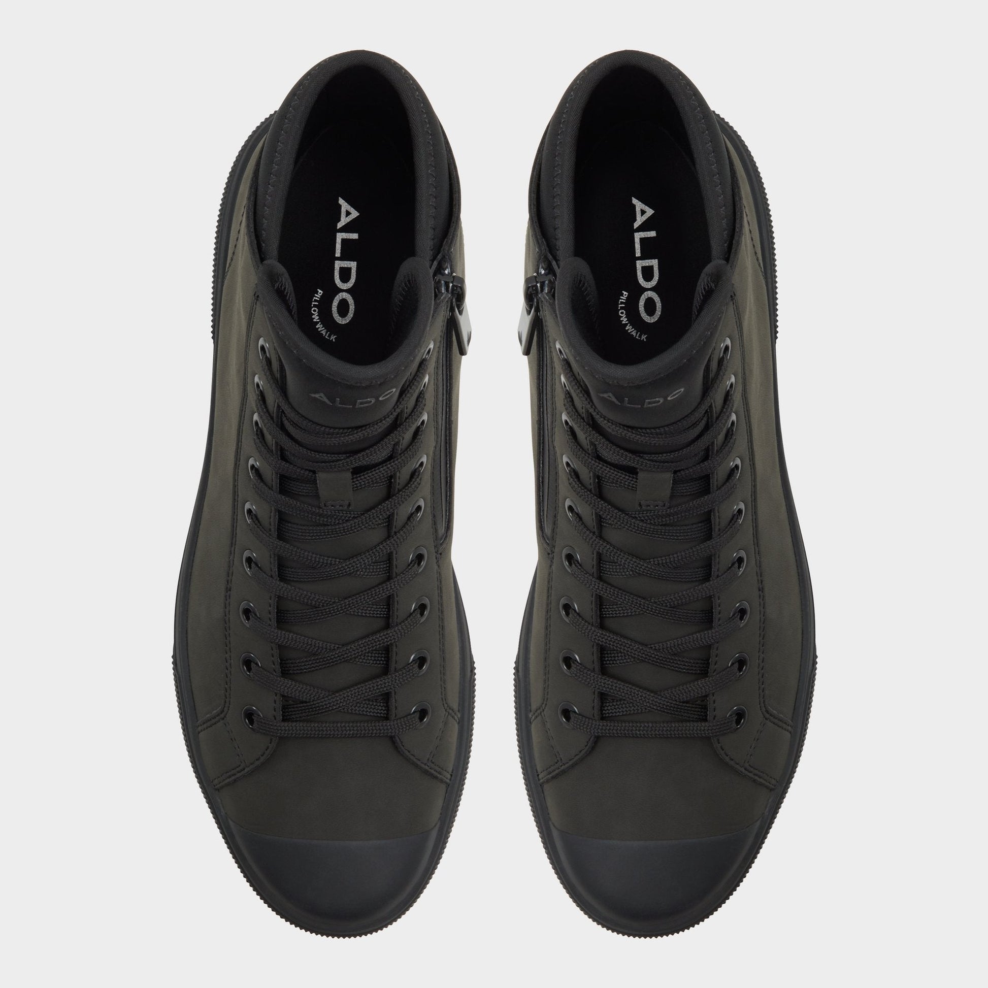 Estanqueiro Black Overflow Men's Lace-up boots - Lace-up boot, Cup sole - Black Overflow