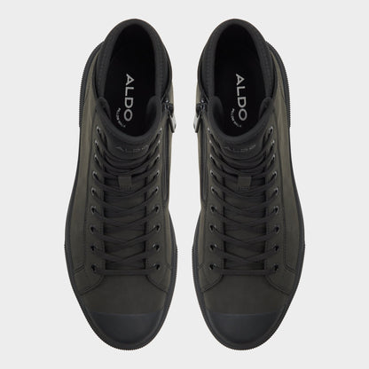 Estanqueiro Black Overflow Men's Lace-up boots - Lace-up boot, Cup sole - Black Overflow