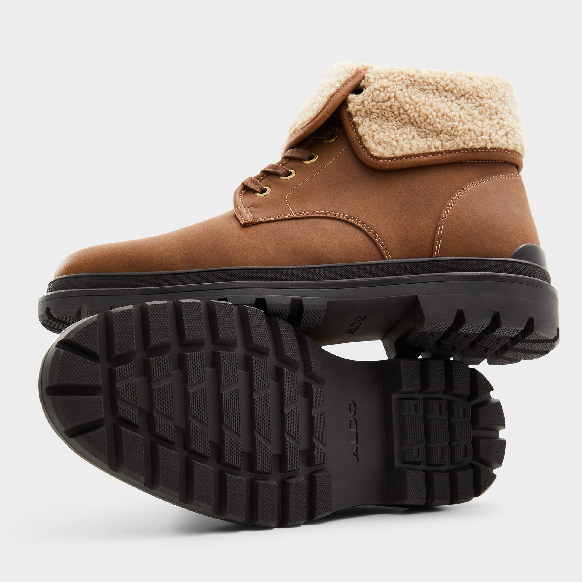 Preliand Medium Brown Men's Lace-up boots - Lace-up boot - Medium Brown