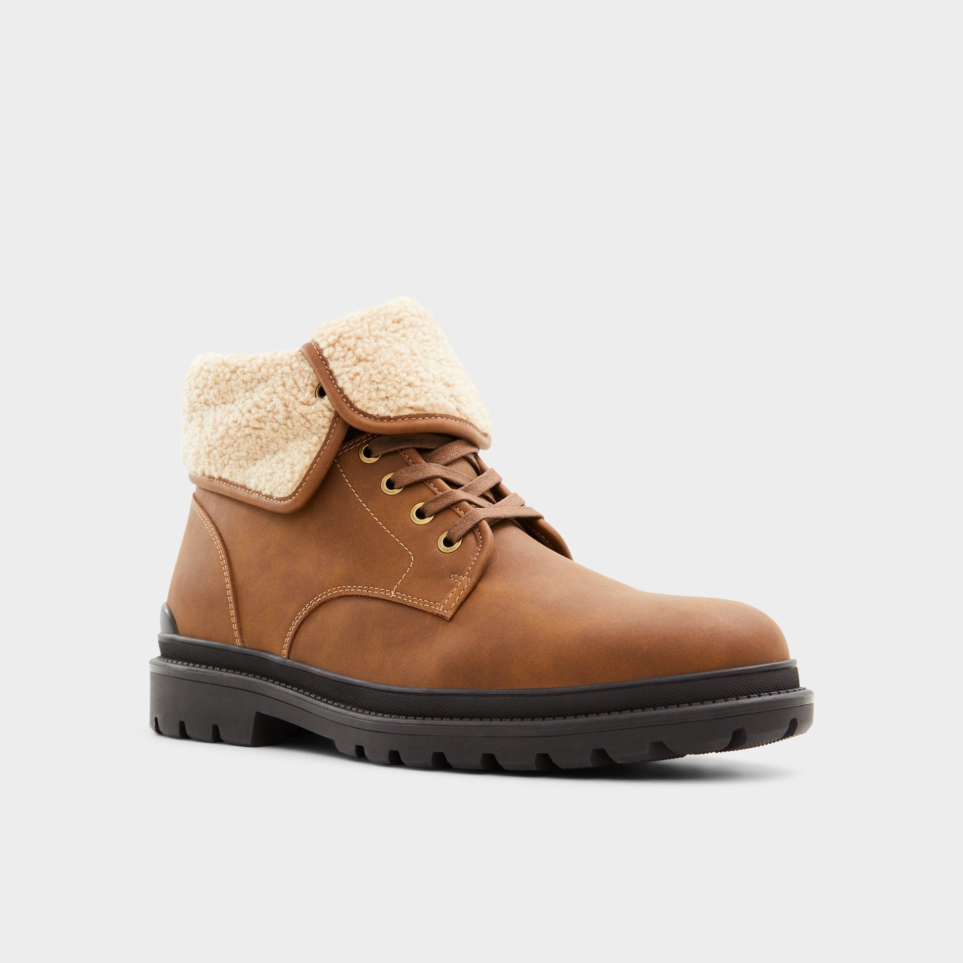 Preliand Medium Brown Men's Lace-up boots - Lace-up boot - Medium Brown