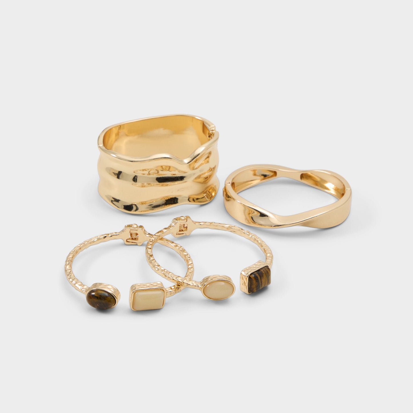 Zaraya in Other Brown - Bangle bracelet - Other brown