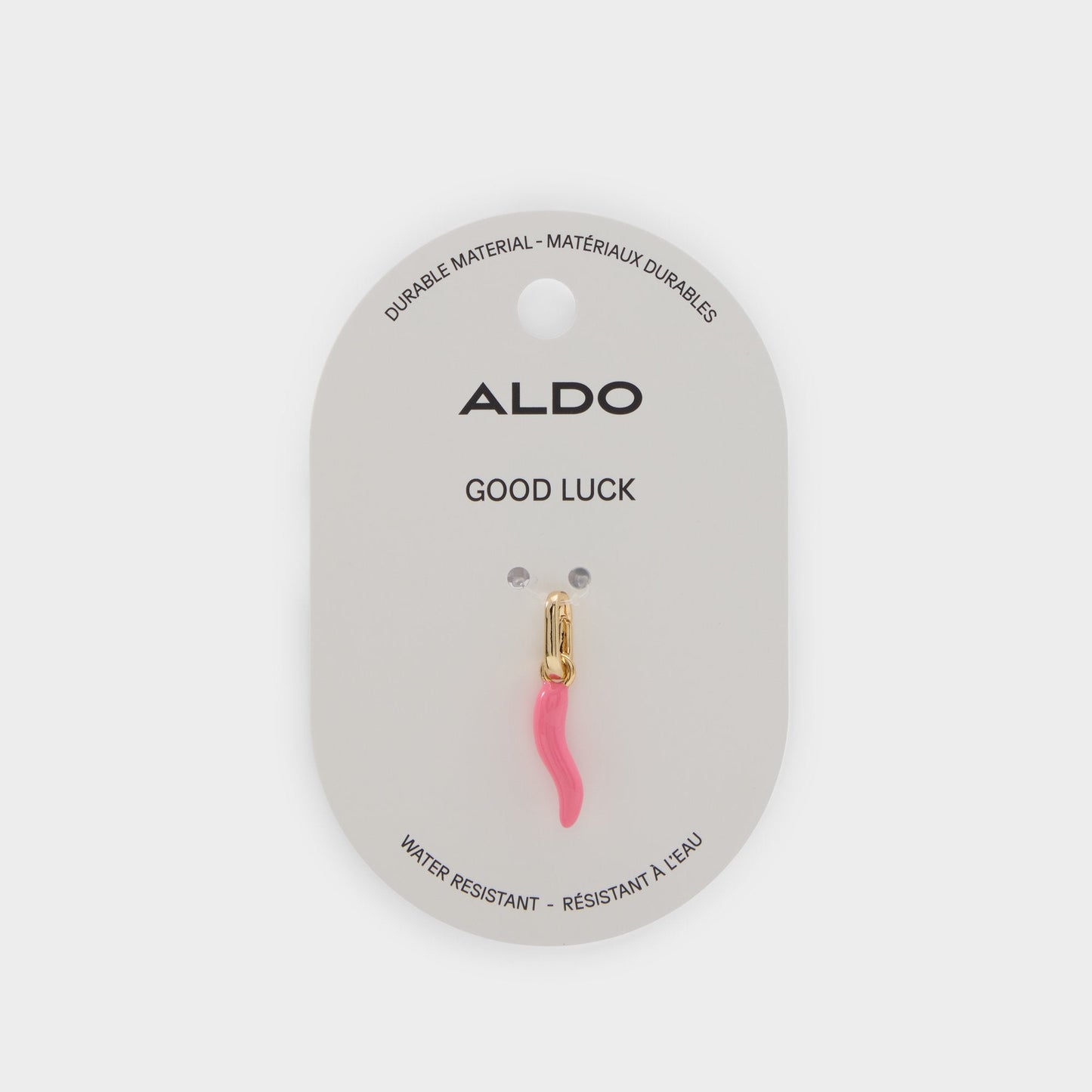 Goodluck in Light Pink - Jewelry charm - Light pink