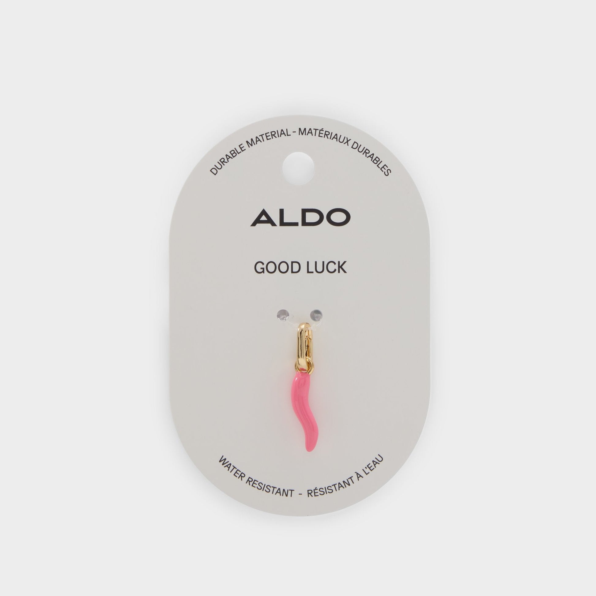 Goodluck in Light Pink - Jewelry charm - Light pink