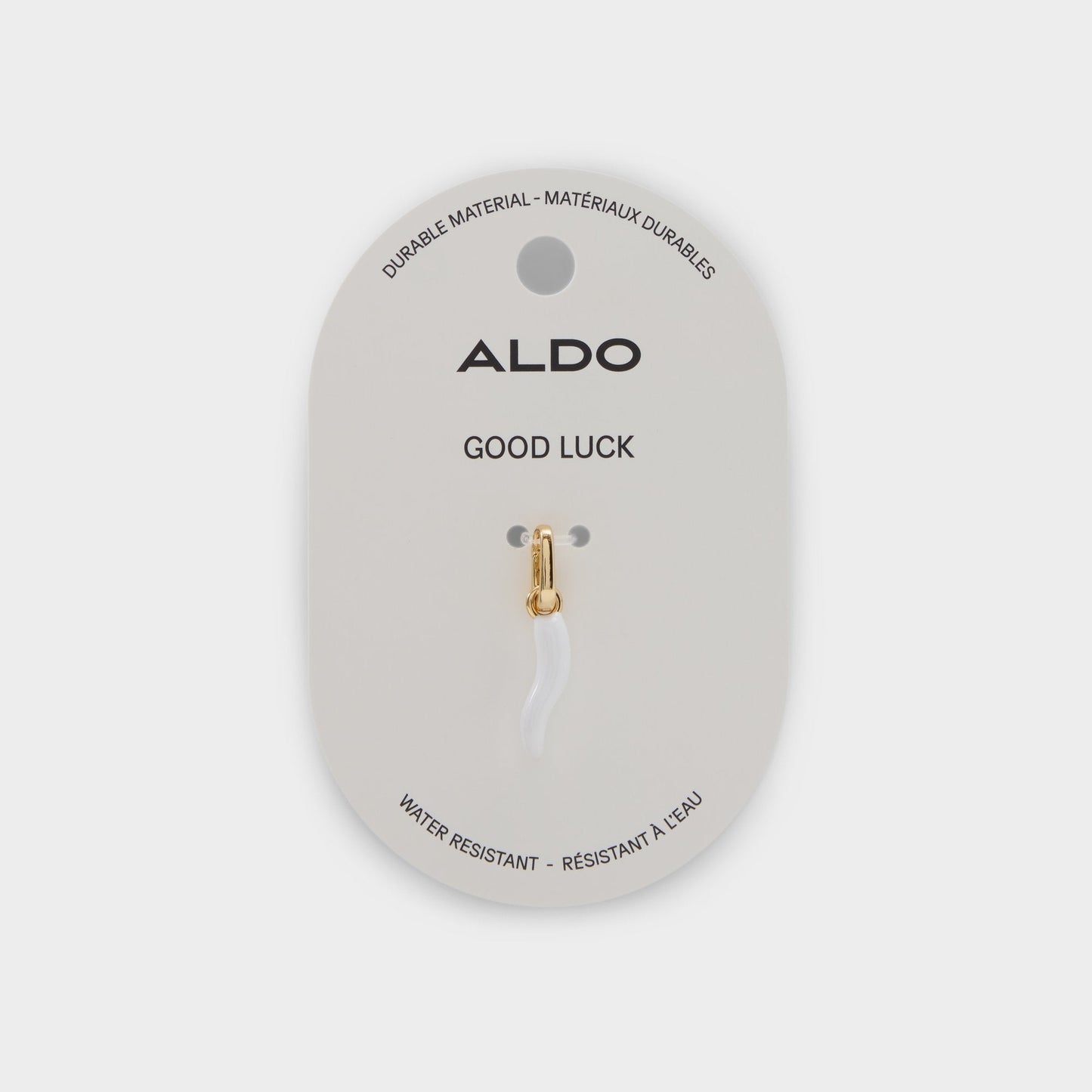 Goodluck in White - Jewelry charm - White