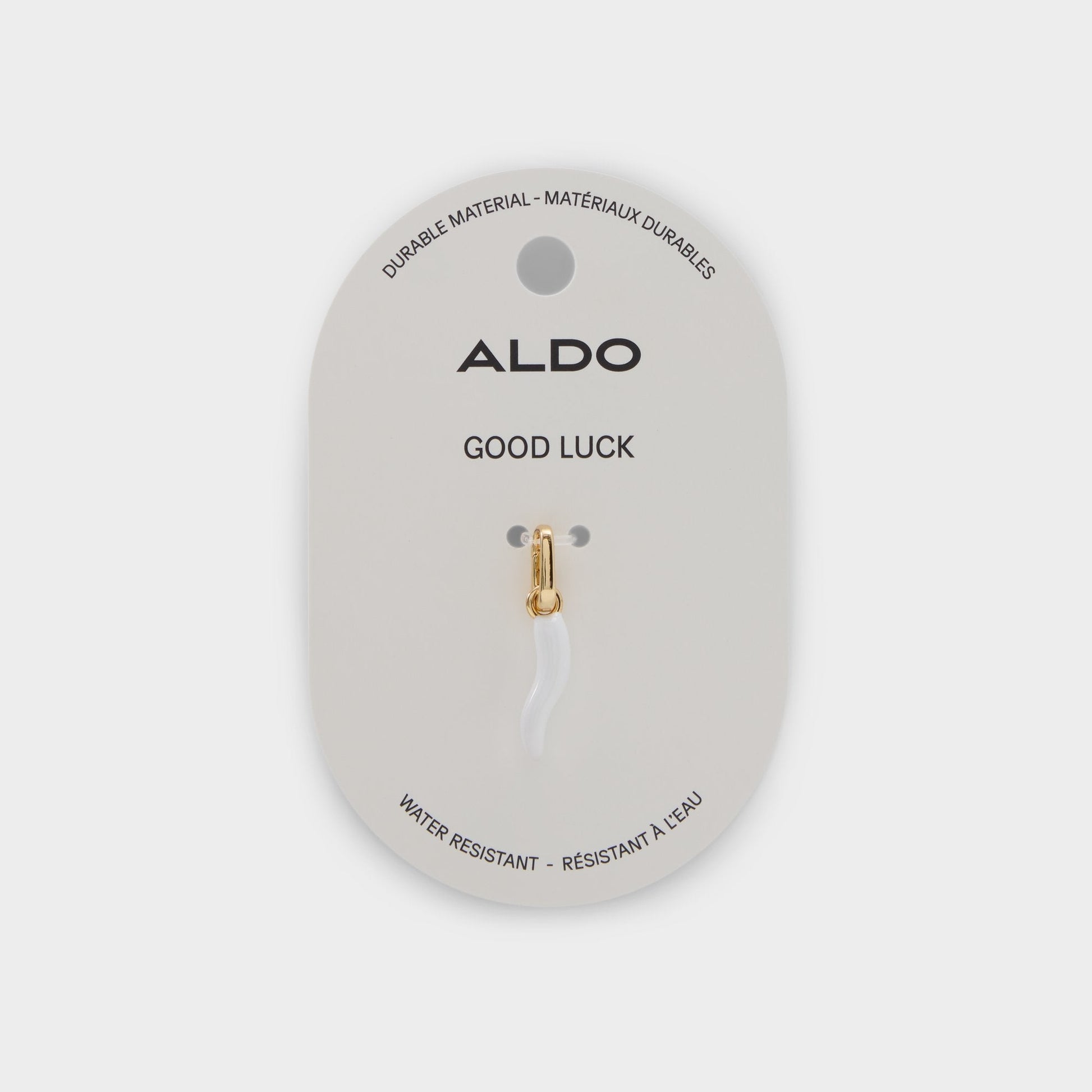 Goodluck in White - Jewelry charm - White