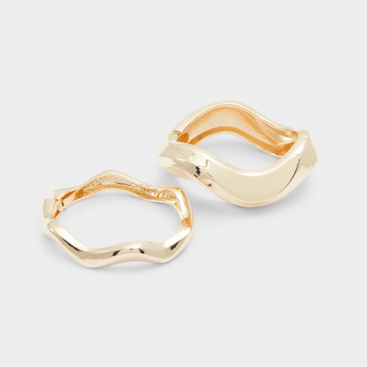 Onmywave Gold Women's Rings - Bracelet - Gold