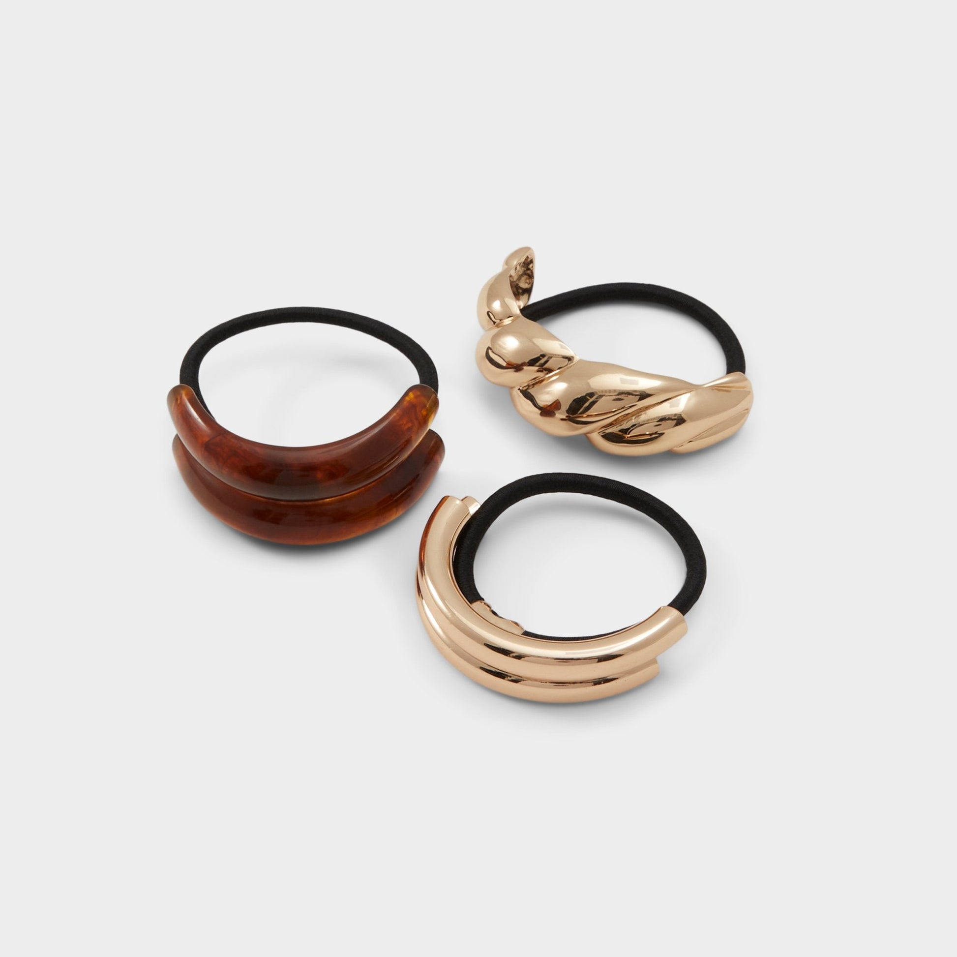Jeadan Gold Women's Hair accessories - Hair elastics - Gold