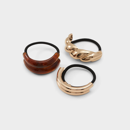 Jeadan Gold Women's Hair accessories - Hair elastics - Gold