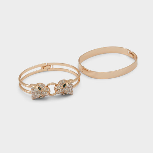 Wildmajesty Gold/Clear Multi Women's Bracelets - Bracelet - Gold/Clear Multi