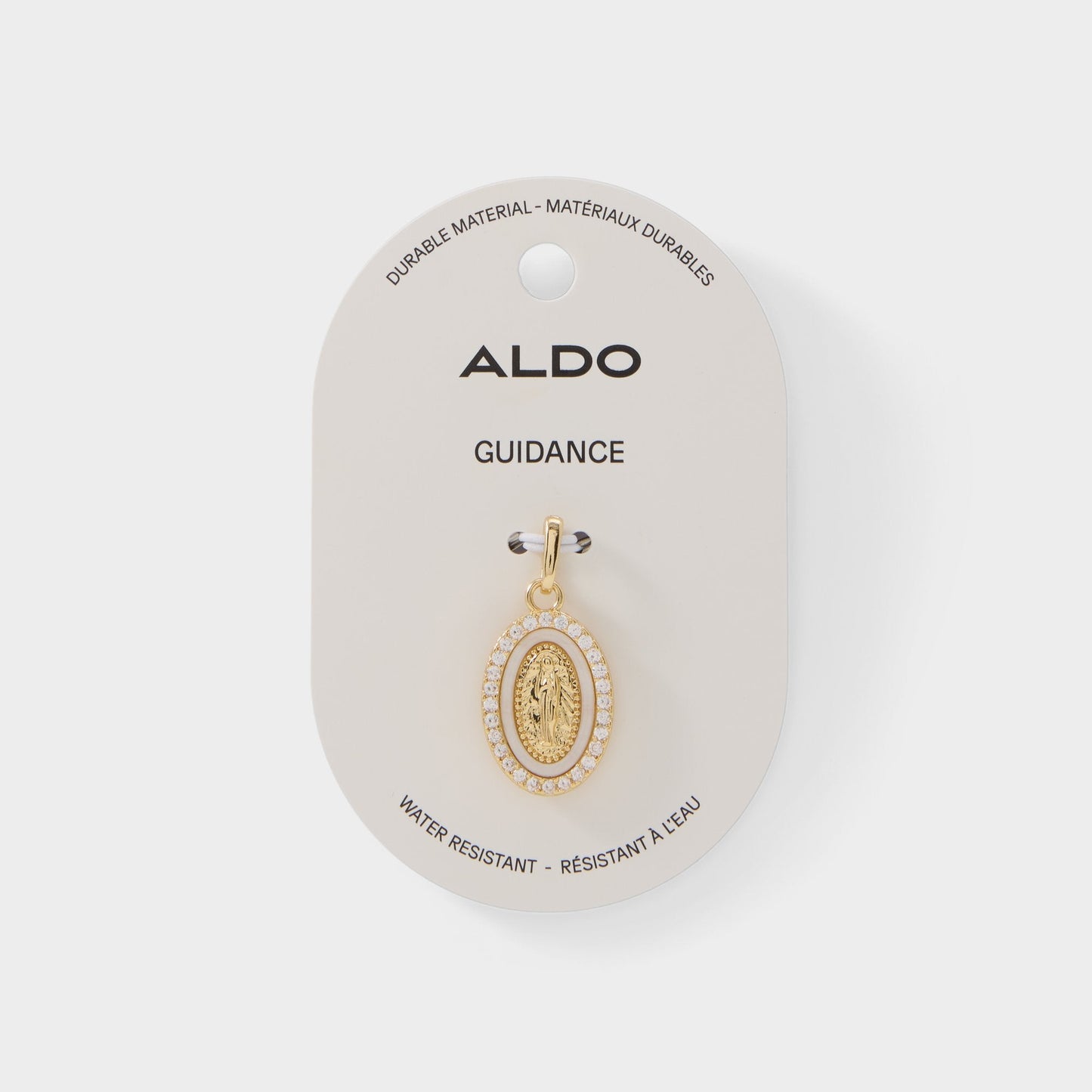 Madonna in Gold Clear Multi - Jewelry charm - Gold/Clear Multi