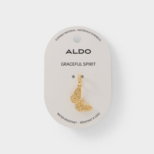 Flutterry in Gold - Jewelry charm - Gold