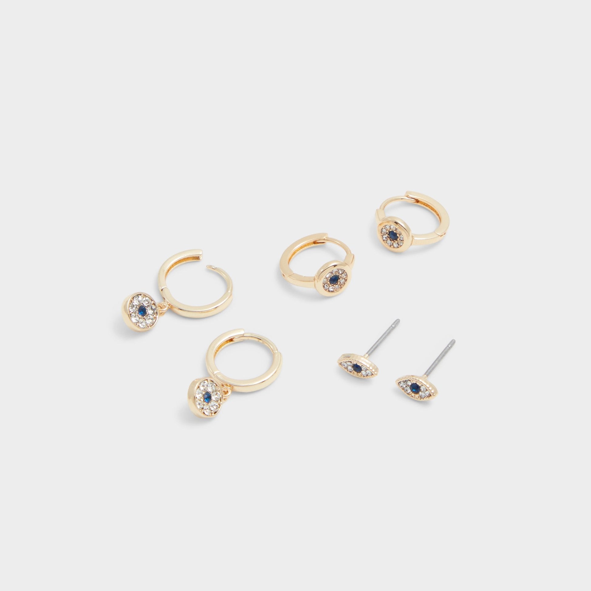 Pelevin Light Blue Women's Earrings - Hoop earrings - Light Blue