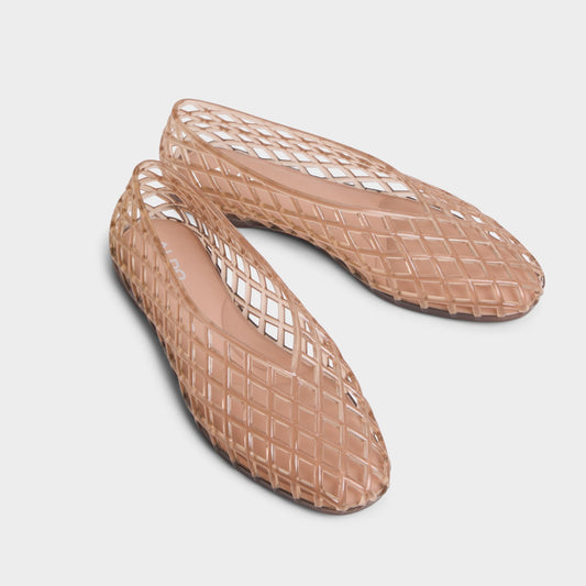 Treschic Beige Women's Jelly Sandals & Flip Flops - Jelly flats - Beige
