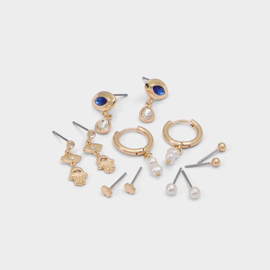 Watchfull in Light Blue - Earring set - Light Blue