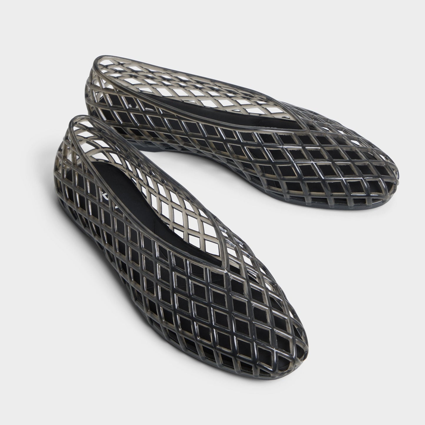 Treschic Dark Grey Women's Jelly Sandals & Flip Flops - Jelly flats - Dark grey