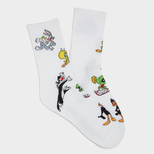 Ltsocks White Men's Looney Tunes - Looney Tunesâ¢ x ALDO - White