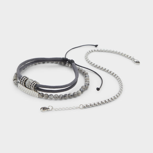 Walldorf Grey Men's Jewelry - Bracelet - Grey