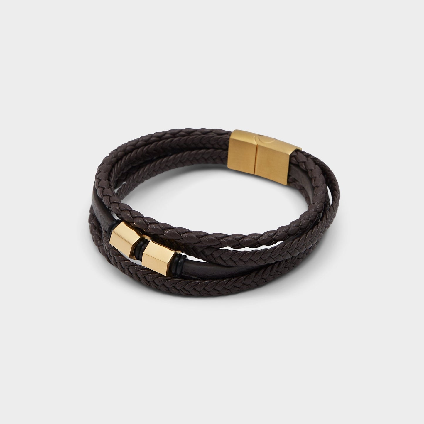 Ulerrand Brown Men's Jewelry - Bracelet - Brown