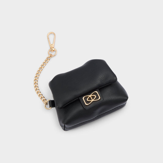 Minieelinoraa in Black - Bag charm - Black